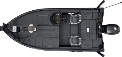 16 ft aluminium basbåd